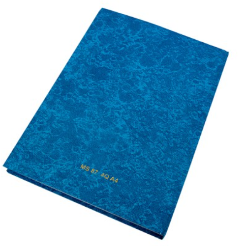 Modest Register Manuscript Book, A4 Size, 4Q