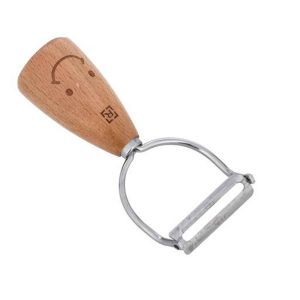 Royalford Vegetable Peeler - Stainless Steel, Melamine - Silver - 35 CM