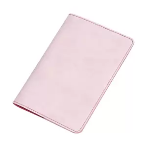 FIS Italian PU Passport Cover With Gift Box, Pink Color, 10 x 13.5 cm Size - FSGN1601