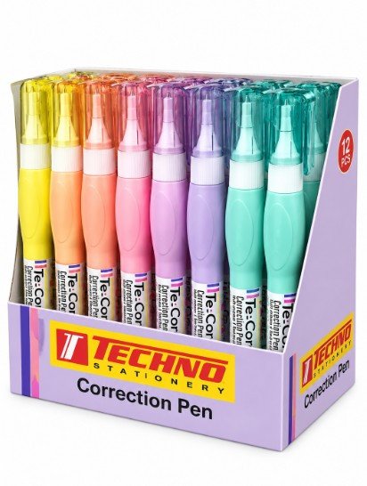 Techno Correction Pen Pastel 7ml