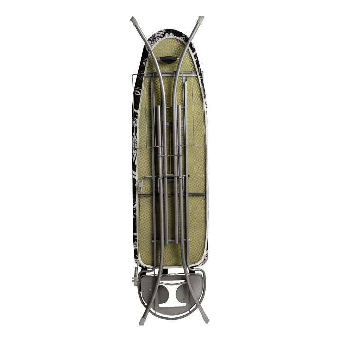 Royalford RF366BK Ironing Board With Steam Iron Rest (122 X 38 Cm), Lightweight And Compact Ironing Board With Height Adjustment Feature