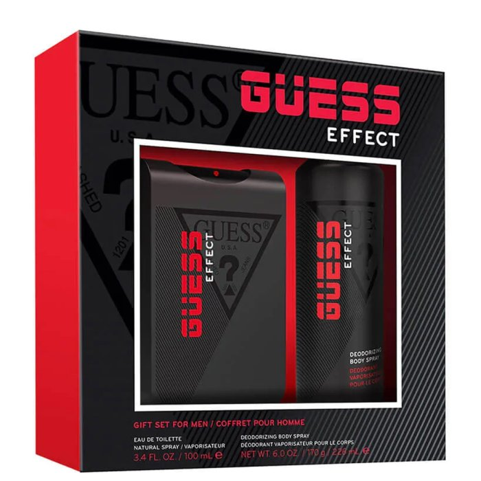 GUESS EFFECT (M) SET EDT 100ML + BODY SPRAY 226ML