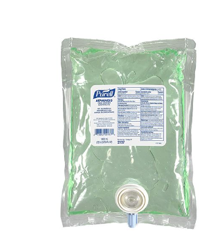 PURELL ADVANCE HAND SANITIZER SOOTHING GEL 1000ML REFILL 2137-08