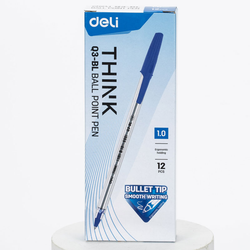 Deli-EQ3-BL Ballpoint Pen