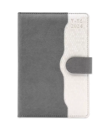 FIS Diary 2024 (Arabic/English) A5, Italian PU Sewn, Padded - FSDI135AEPU2404