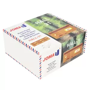Mail Box, Hall 31- Bubinga Wood - JMGN70022