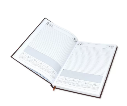 FIS Diary 2023 (English) Green, A4 - FSDI41E23GR