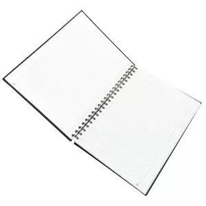 FIS Italian PU Spiral Cover University Books, 120 Sheets, 3 Subject, 8.5 x 11 Inch Size - FSUBPU3SBKD3