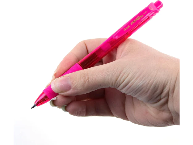 Pentel BL107 Energel-X Liquid Gel Pen - 0.7mm, Pink