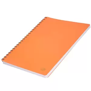 FIS 3 Subject University Books, 120 Sheets, A4 Size, Micro Perforated Pages, Orange Colour - FSUB3SPPSA