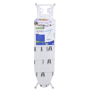 Royalford Ironing Board With Steam Iron Rest - Metal - Multicolor