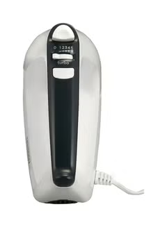 Hand Mixer, With 5 Speed Turbo Function, 300.0 W M350-B5, White/Silver/Black