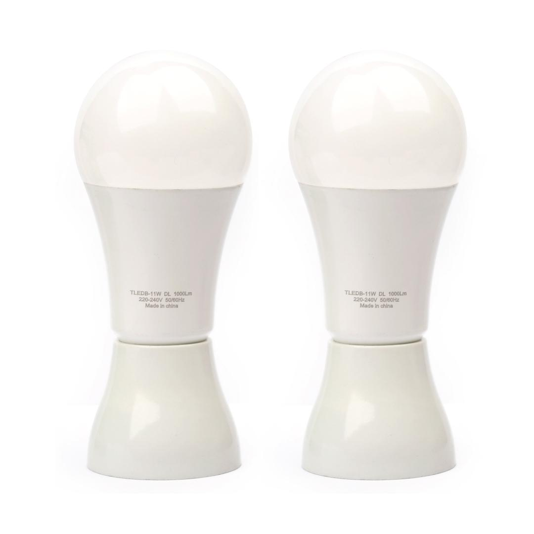LED Bulb 11W Day Light E27 2 Pcs
