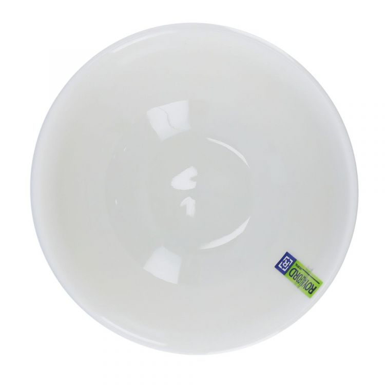 Royalford 6" Ware Bowl - Porcelain - White