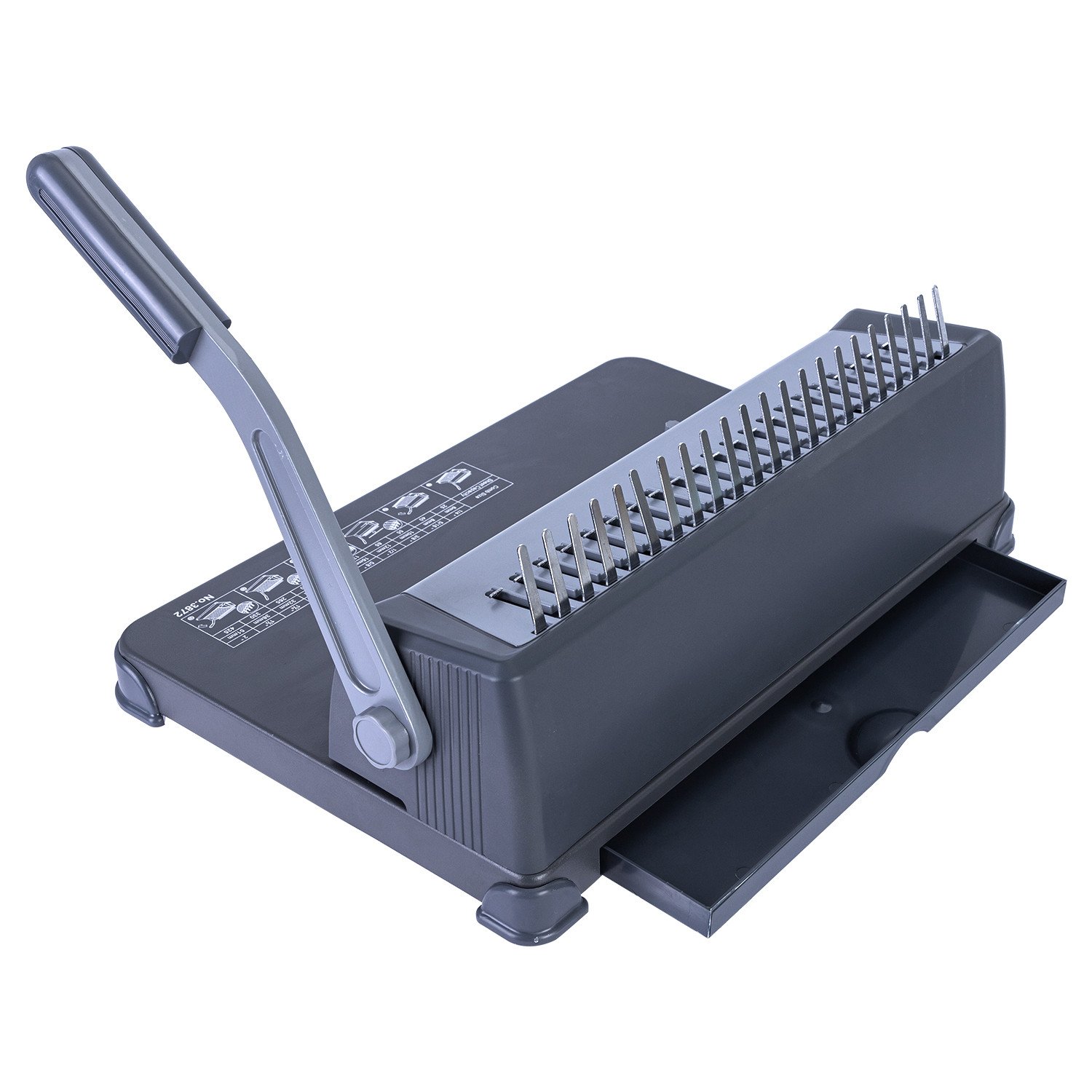 Deli E3872 Binding Machine 21 Holes Binding 425 Sheets Punching 15 Sheets