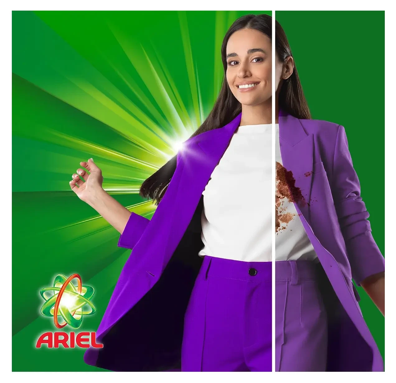 Ariel Lavender Laundry Detergent Liquid Gel, 1.8L