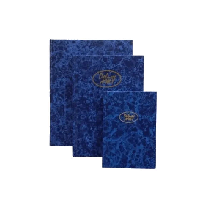 Deluxe Ruled Manuscript Register Book 3QR, 9x7", 228x178 mm, 144 Sheets