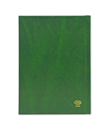 FIS A5 Diary 2024 (Arabic/English) 1 Side Padded Cover, Green - FSDI18AE24GR