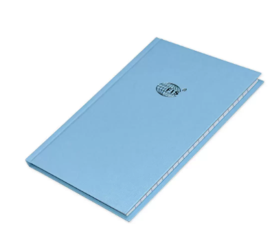 Pack of 5 Pieces 2 Quire Hard Cover Single Ruled Notebook, 96 Pages Blue