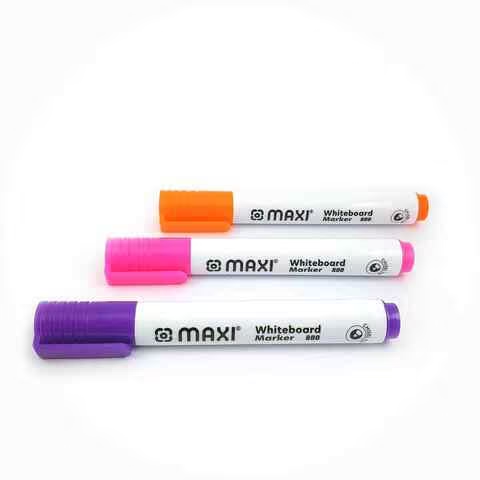 Maxi Chisel Tip Whiteboard Marker 8 PCS