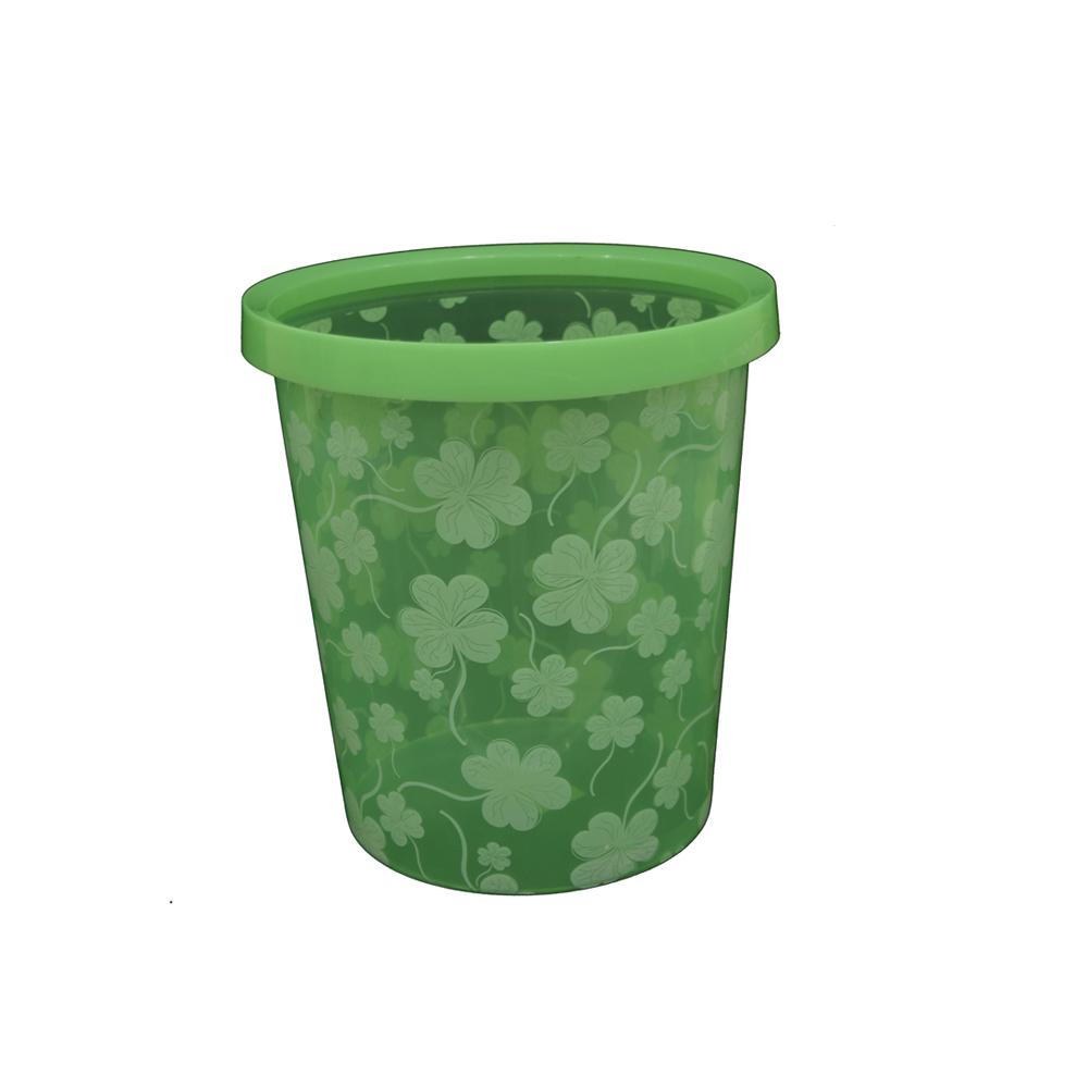Plastic Round Bin | GREEN