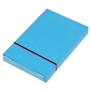FIS Sticky Note Pad,, 3X2 inches, Pack of 12, Fluorescent Blue, 100 Sheets -FSPO32FBL