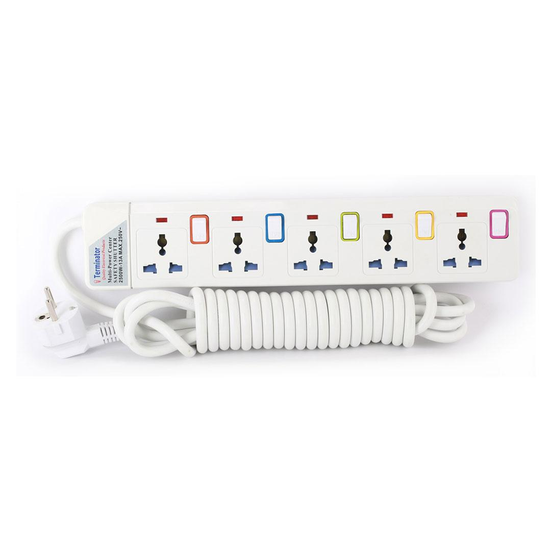 Power Extension Socket 5M Cable 13A