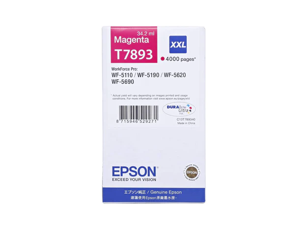 Epson T7893 Magenta Ink Cartridge