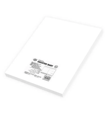 FIS Golden Executive Diary 2023 Arabic/English/French (1-Week at a glance) Italian PU Cover, Brown - FSDI36AEG23BR