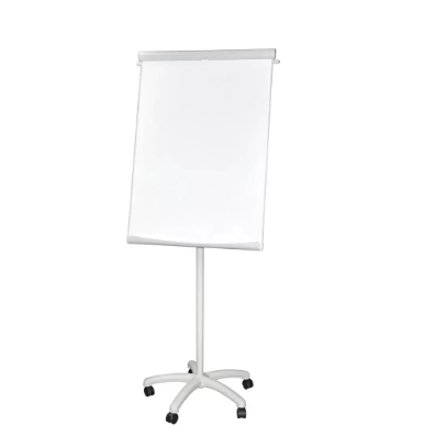 FIS Flip Chart Stand with Wheel 70 x 100 cm Size - FSFC70X100WN