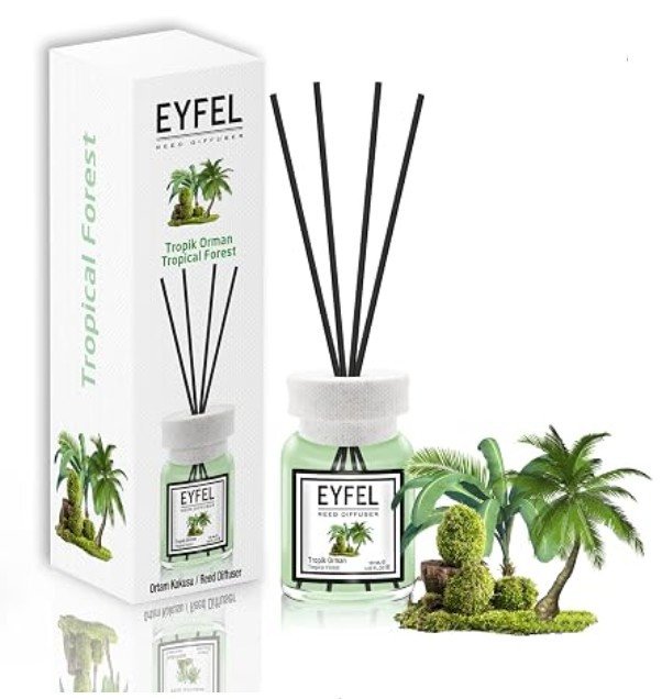 Eyfel Reed Diffuser 120ml - Tropical Forest