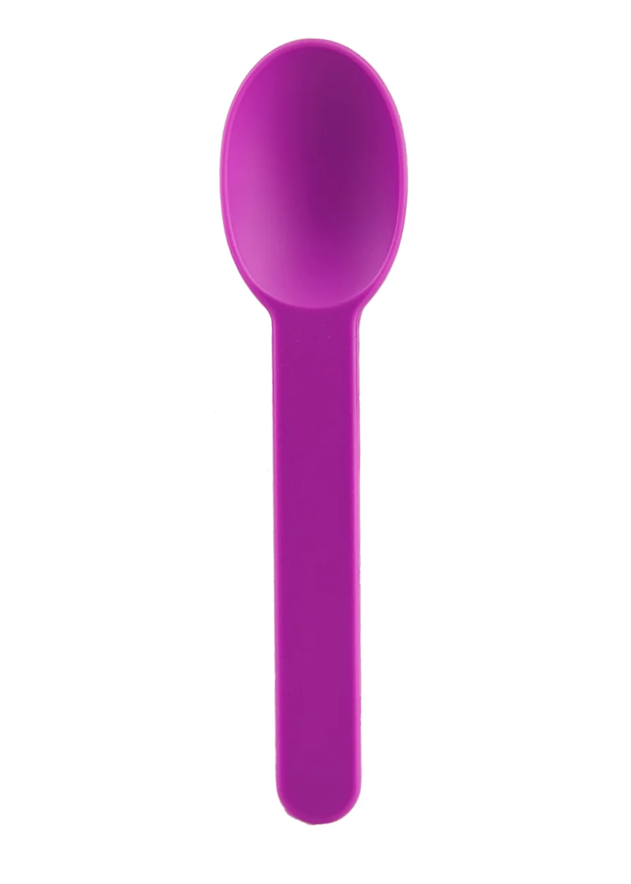 Plastic Ice Cream Spoons 14.5 cm