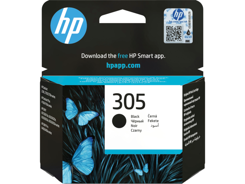 HP 305 Black Original Ink Cartridge(3YM61AE)