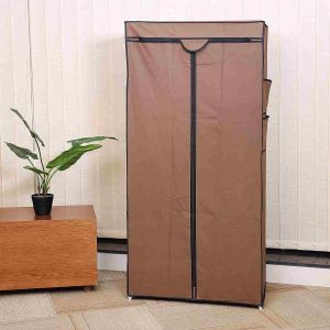 Royalford Wardrobe - Polyester - Brown