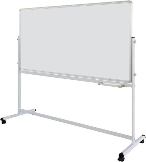 Magnetic White Board With Stand, 120CM Width x 240CM Length