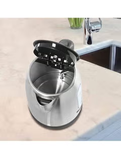 Electric Kettle With Stainless Steel Body, 1.7 L 2200.0 W JC450-B5 Silver/Black,