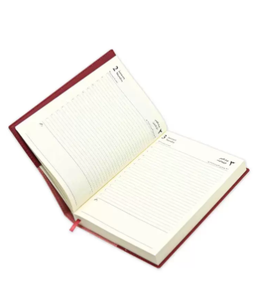 FIS A5 Diary 2023 (Arabic/English) Maroon - FSDI17AE23MR