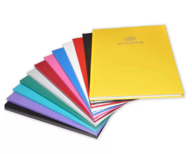 12-Piece FIS A4 PP Cover Notebook 100-Sheets Single Line, Multicolor - FSNBA4SLPPASST