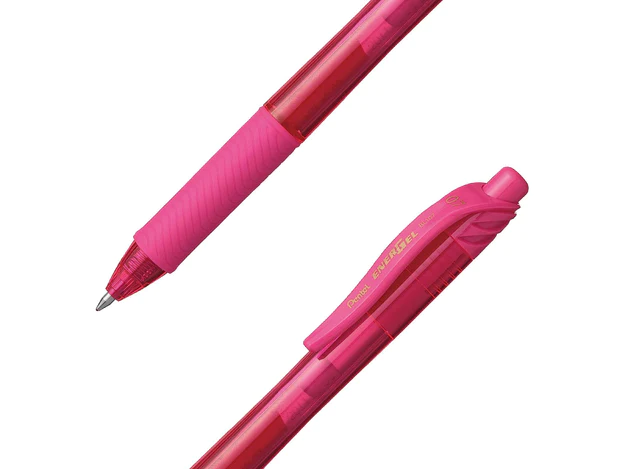 Pentel BL107 Energel-X Liquid Gel Pen - 0.7mm, Pink