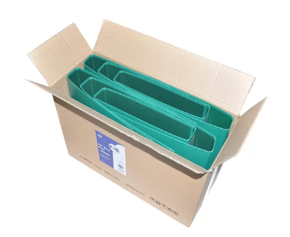 PP Lever Arch File, 4cm, F/S Size, Green, PP Origin Germany - FSBF4PGRFN10