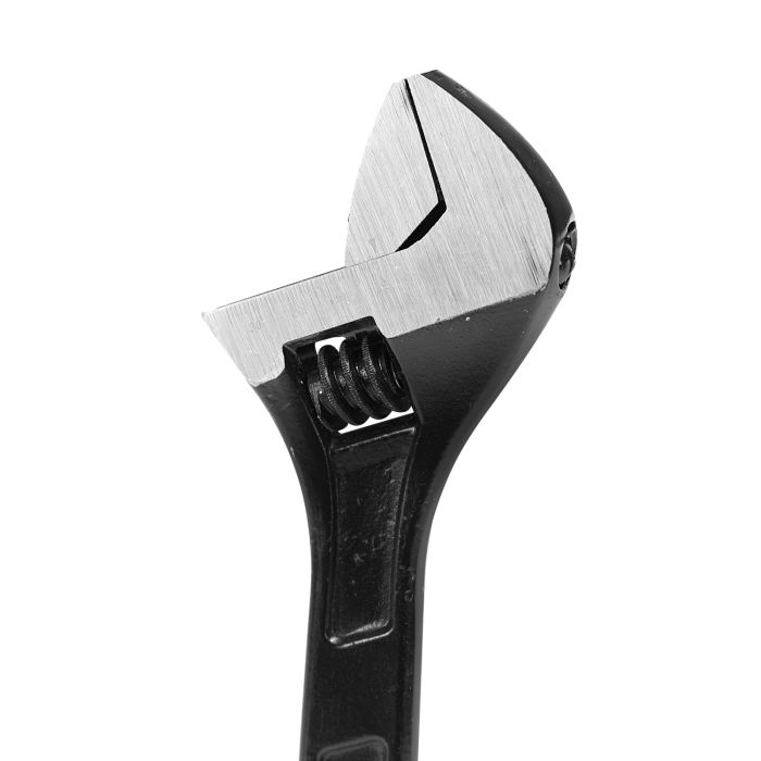 Geepas Soft Grip 12” Adjustable Wrench - Made Of Highly Durable CRV, Black Phosphated Finish, Easy To Operate, Has A Double Colored Handle
