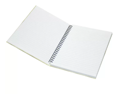 Light Spiral Hard Cover Notebook Single Line (Pack of 5 Pcs X 100 Sheets) A5 Size - LINBSA51808