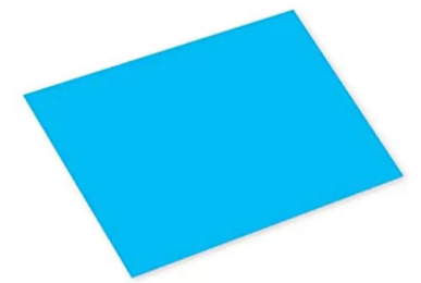 FIS Colored Cards, Size 25 x 35 cm Pocket of 100 pieces - FSCH1602535TU