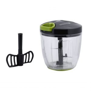 Royalford Purpose Pull Chopper - Plastic - Green