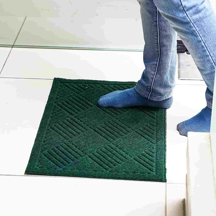 Royalford Mat - Rubber - Brown