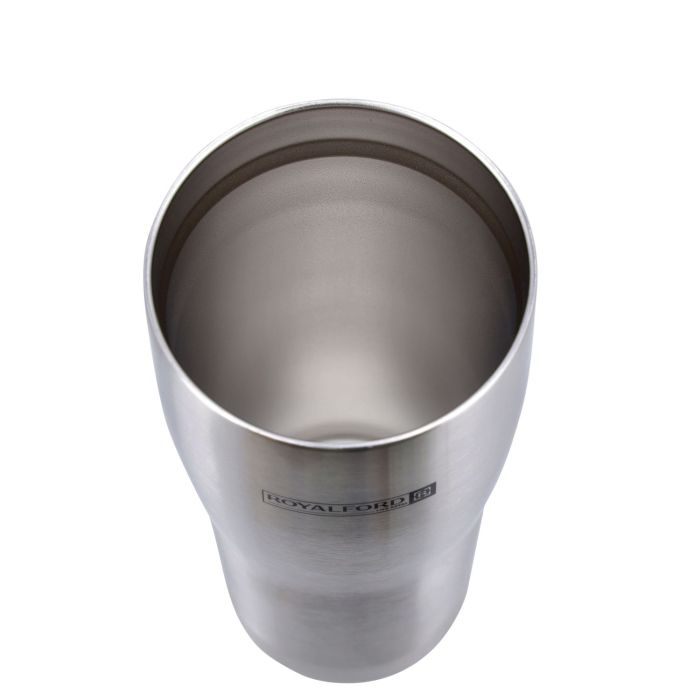 Royalford 500ML Vacuum Tumbler- RF11140| Double Wall Stainless Steel Mug With PP Lid| Keeps Your Drinks Hot Or Cold For Long Hours| Leak-Proof And Portable Design| Suitable For Indoor And Outdoor Use|