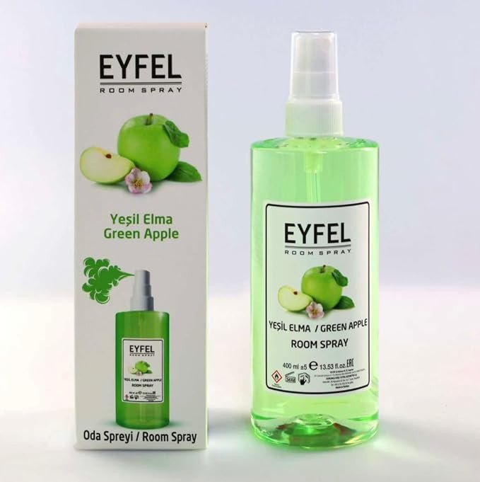 [{"value":"Eyfel Air Freshener Spray"},{"value":"400 ml - Green Apple"},{"value":"air freshener spray"},{"value":"green apple air freshener"},{"value":"freshener"}]