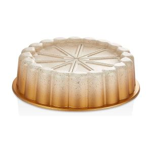 Royalford Elegant Bundt Cake Pan - Aluminum - Multicolor
