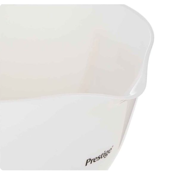 Prestige Mixing Bowl With Tor Base - Polycarbonate - White - 1 L