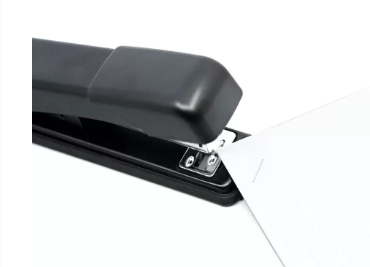 FIS Metal Office Stapler with Max Capacity 100 Staple Pins, Full Strip No. 24/6&26/6 mm, depth 61 mm, 20 Sheets,Black -FSSFN58BK